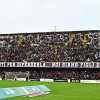 Salernitana, sciopero del tifo per 15' contro la Carrarese