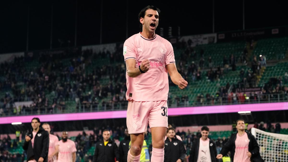 Serie B, Mantova-Palermo 0-1 (pt): rosanero avanti con Ceccaroni 