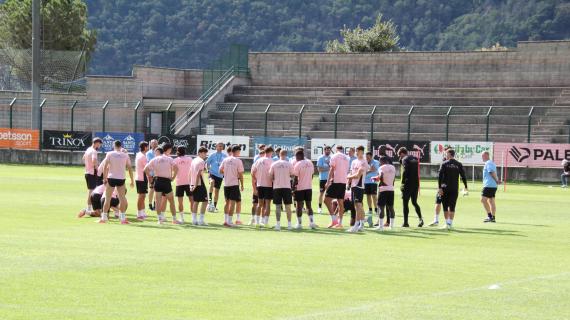Palermo, il report dell'allenamento odierno