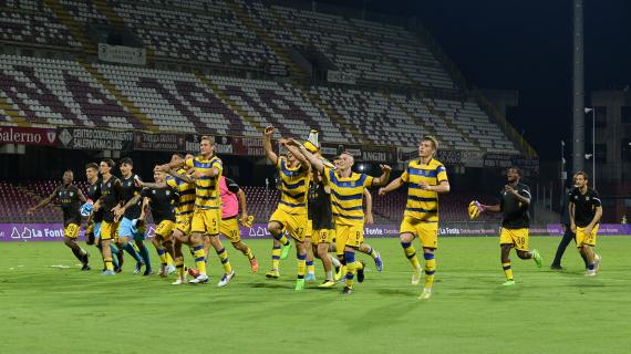 Parma: primo allenamento del 2023