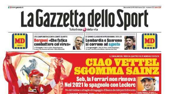 La Gazzetta dello Sport: "Calcio a ostacoli"