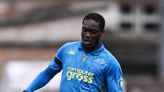 Empoli, il saluto di Gyasi: "Grazie a tutti, il legame che si è creato resta forte"