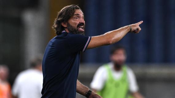 Sampdoria, Pirlo: “C'è delusione per il risultato e per la prestazione”