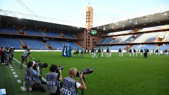 Sampdoria- Pisa: 0-0 alla fine del primo tempo