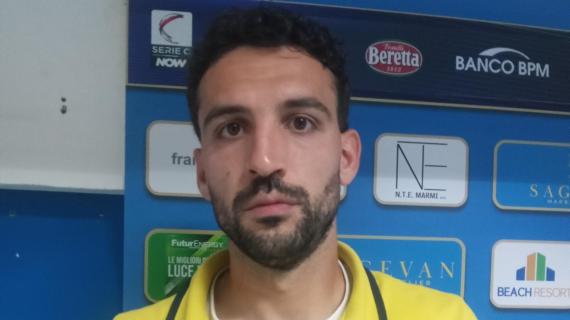 Padova Oggi - Cittadella, il tuffo liberatorio di Palmieri: "Siamo vivi e crediamo in questa salvezza"
