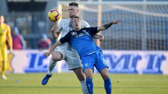 Serie B, Empoli-Juve Stabia 2-1: azzurri vittoriosi di misura, decisivo La Gumina