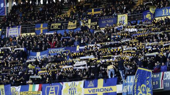 Frosinone-Verona, assolti 105 tifosi scaligeri