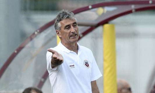 Pro Vercelli, Foscarini: "Non sono contento della prestazione della mia squadra"