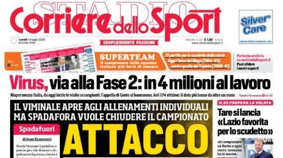 Corriere dello Sport: "Attacco al calcio"