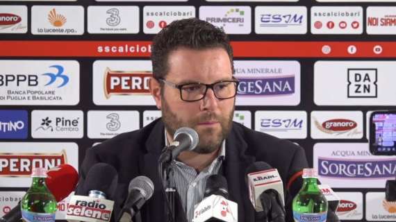 Bari, Scala: "La proposta della Lega Pro è inaccettabile, vogliamo giocare i playoff" 