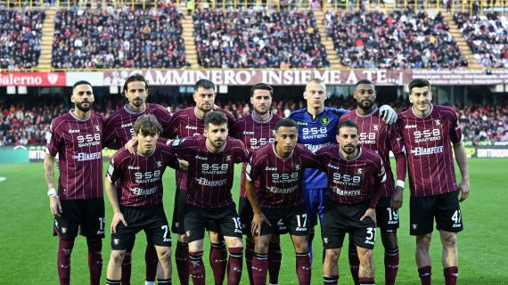 Salernitana: squadra subito in campo questa mattina