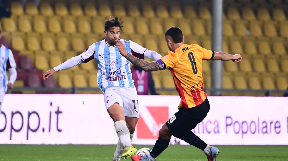 Benevento, con la promozione scatta il rinnovo di Maita: la nuova scadenza