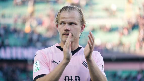 Palermo, Pohjanpalo: "Vittoria importante ma c'è da migliorare"