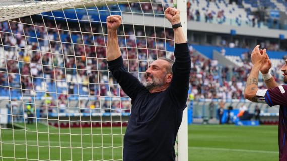 Reggiana, Dionigi: “ Complimenti al Cesena, ma noi abbiamo fatto un primo tempo sontuoso. È venuto tutto quello che avevamo preparato"