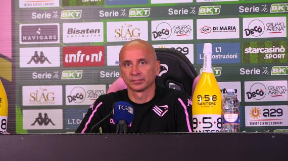 Palermo, Corini: "C'è rammarico perchè la prestazione avrebbe meritato altro risultato. Puniti da un grandissimo gol"