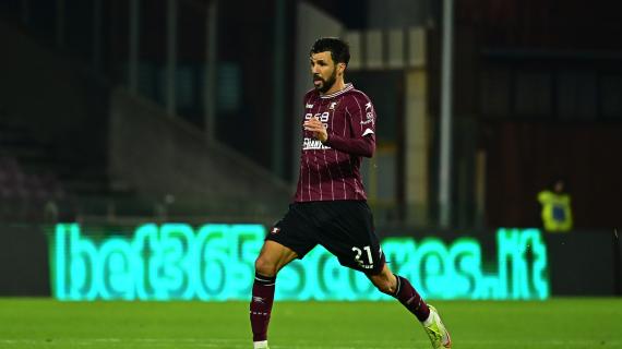 Salernitana, verso il Modena: dubbio sulla posizione di Soriano