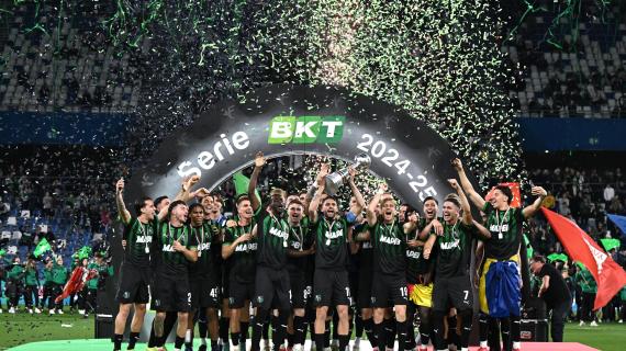 RdC - Sassuolo festeggia il ritorno in Serie A