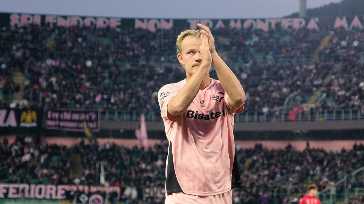 Giornale di Sicilia - Pohjanpalo trascina il Palermo. Quarta vittoria di fila in casa 