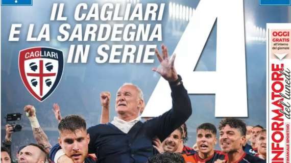 L'Unione Sarda: "Il Cagliari e la Sardegna in Serie A"