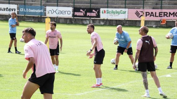Palermo: ripresa la preparazione dei rosanero