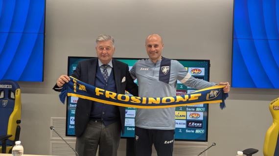 Frosinone, ecco Bianco: "Il compito mio e dello staff è quello di aiutare i ragazzi a tirare fuori le qualità che hanno"