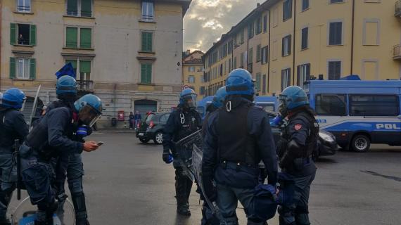 Il Perugia perde anche a Como e i tifosi si arrabbiano: scontri in tangenziale