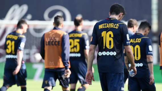 Lecce: differenziato per tre giocatori