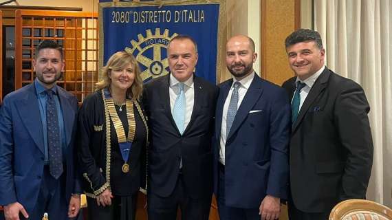 Serie B: conferito al presidente Balata lo status di socio onorario del Rotary Club Fiuggi