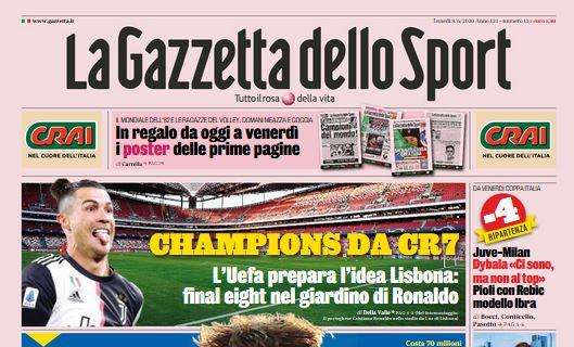 La Gazzetta dello Sport: "Piano B, il calcio tenta la mediazione"