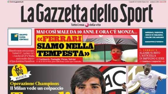 La Gazzetta dello Sport: "Tonali che Diavolo"