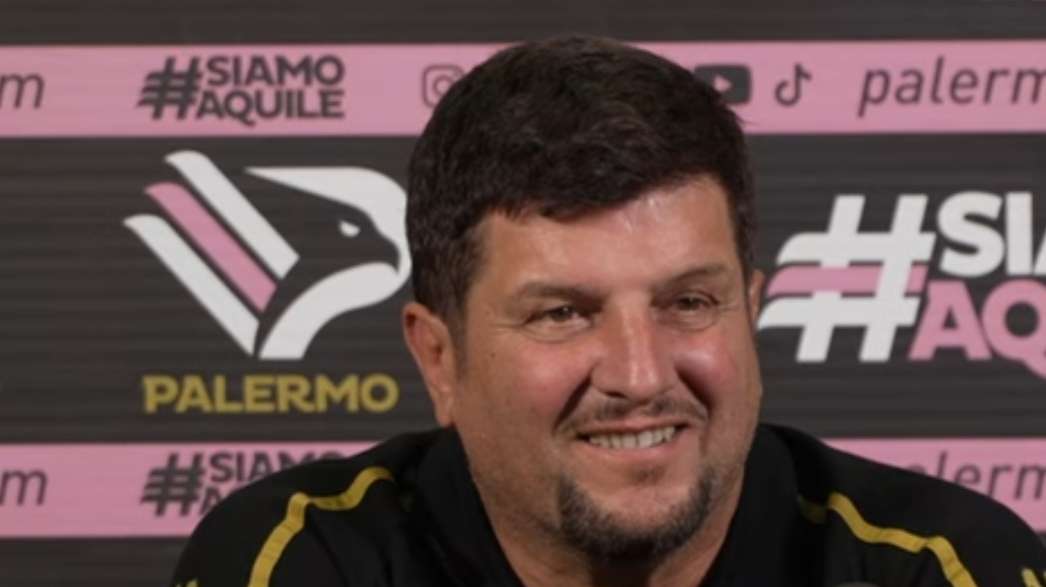 Palermo, Baldini sul calendario: "L'ordine degli incontri non cambia nulla. Siamo depositari del nostro destino"