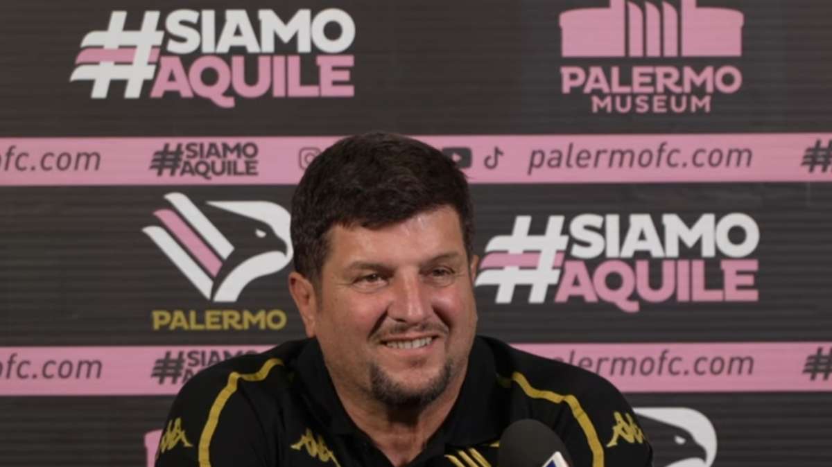 Palermo, senti Baldini: "Anno di transizione? Non esiste, la mia squadra lotterà per la A"