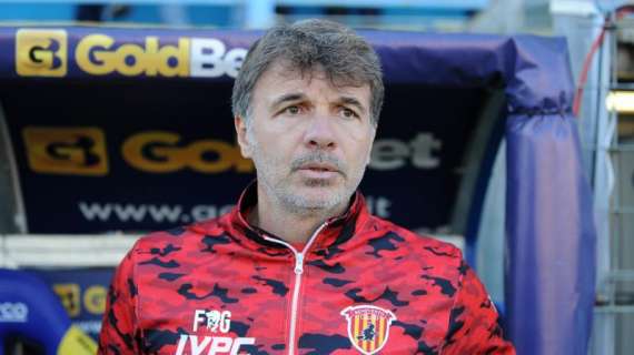 Benevento, Baroni: "Col Frosinone sarà una bella partita. Dovremo tenere il ritmo e giocare in velocità"