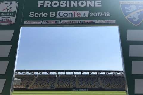 Frosinone, lo stadio Benito Stirpe inaugurato a suon di gol e progetti per il futuro