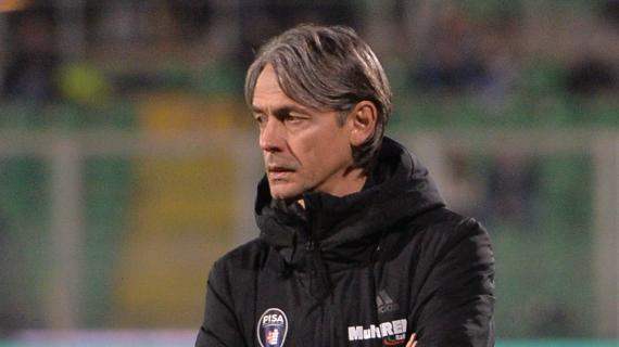 Pisa, Inzaghi: "Un'occasione persa. Le partite vanno chiuse, quando le hai in mano"