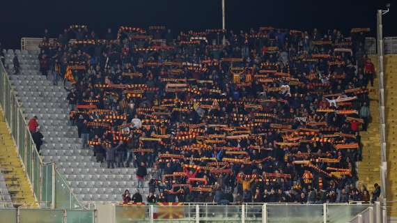 Lecce, esodo di Pasquetta: mille tifosi presenti al 'Granillo'