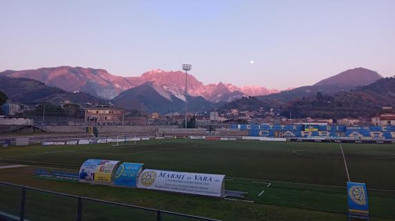 La Nazione - Carrarese al lavoro. Ma non allo stadio dei Marmi