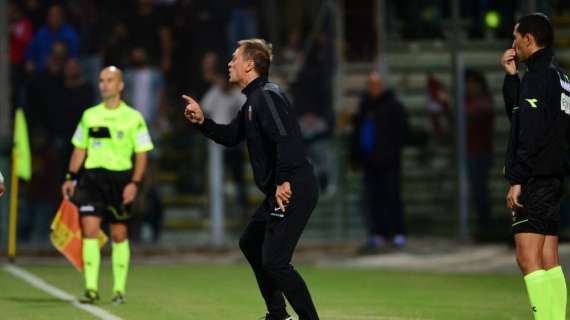 Ascoli, Vivarini: "C'è rammarico, abbiamo dato tutto per vincere la partita"