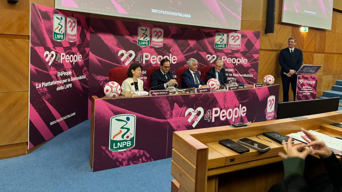 Serie B: nasce B4People, piattaforma di sostenibilità della Lega B