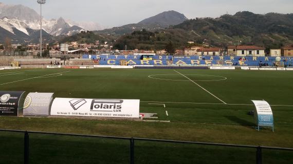 Il Tirreno - La 'prima' in Serie B al 'Dei Marmi' di Carrara è da record: concessi altri 600 posti