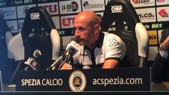 Spezia, Italiano: "Serve più attenzione ma non vedo la squadra in difficoltà"