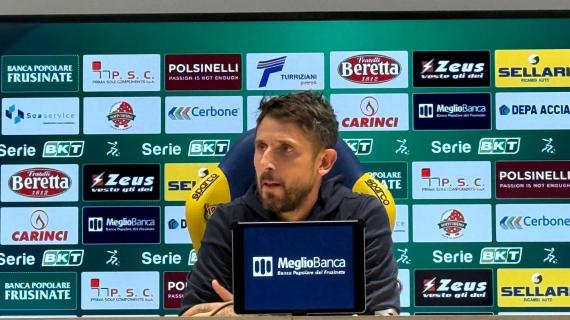 Frosinone, Greco: "Cremonese squadra di grande qualità, ma ci serve la vittoria"