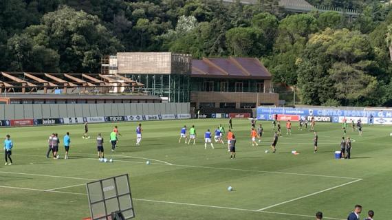 Sampdoria: da mercoledì squadra al lavoro a Bogliasco