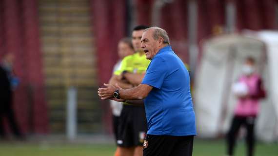 Salernitana, Castori: "La partita contro il Vicenza ha detto che stiamo bene fisicamente"
