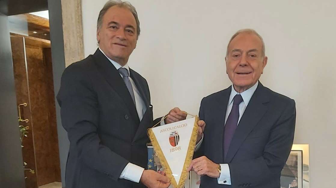 Ascoli, il Presidente Neri ha incontrato l'On. Gianni Letta