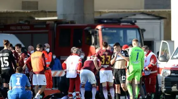 Salernitana, nota ufficiale sulle condizioni di Dziczek