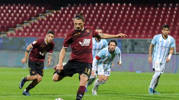 Salernitana, i convocati per il Pordenone