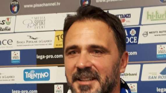 Pisa, D'Angelo: "Benevento grande squadra, ma chi pensa che ci difenderemo e basta si sbaglia di grosso"