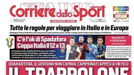 Corriere dello Sport: "Il trappolone"