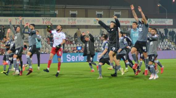 Serie B, Alessandria-Crotone 1-0: vittoria e aggancio in classifica